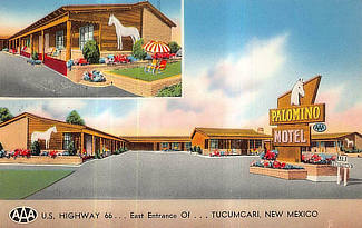 Palomino Motel in Tucumcari, New Mexico